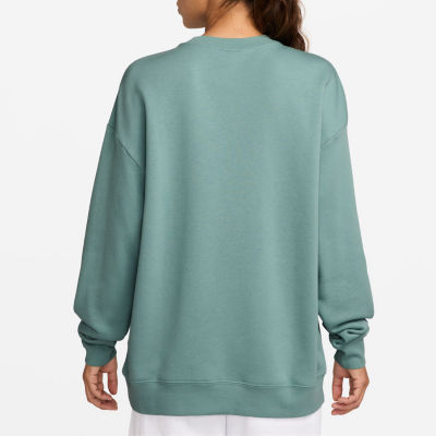Nike Sportswear Club Fleece Womens Loose Crew Neck Sweatshirt
