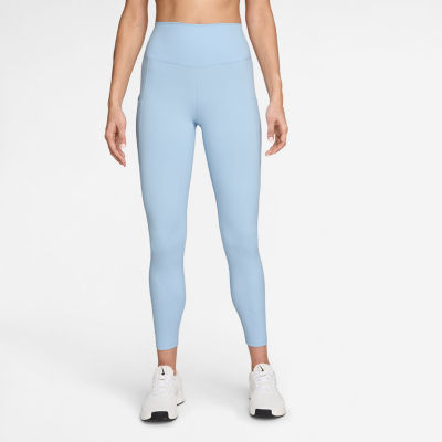Nike Dri-Fit Womens Moisture Wicking Quick Dry High Rise Knit 7/8 Ankle Legging