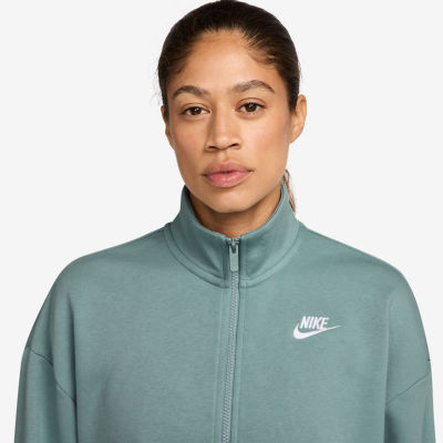 Nike Club Womens Fleece Midweight Track Jacket JCPenney