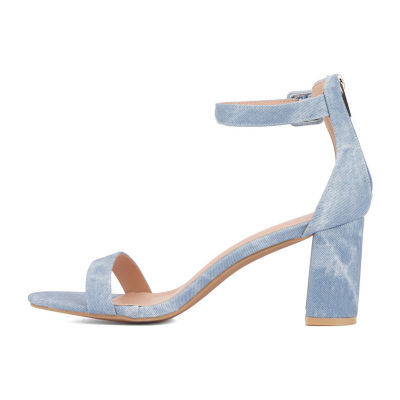 New York & Company Womens Lulu Heeled Sandals