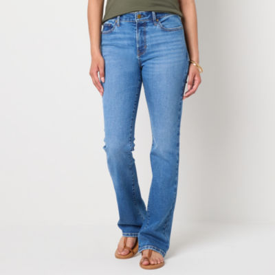 a.n.a Womens High Rise Bootcut Jean