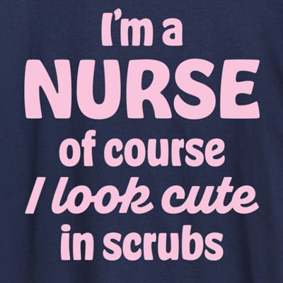 Womens Crew Neck Short Sleeve Regular Fit Graphic T-Shirt