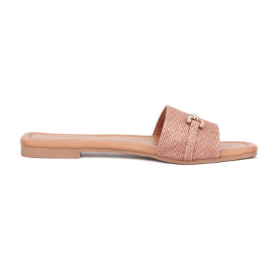 New York & Company Womens Naia Flat Sandals