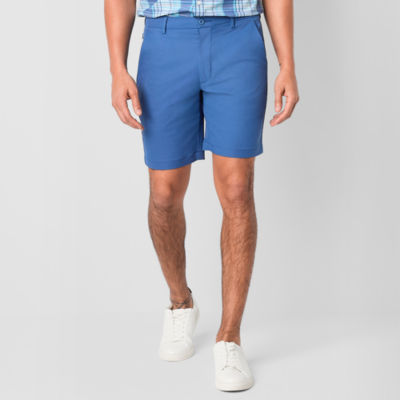 St. John's Bay Performance Mens 9" Mid Rise Moisture Wicking Chino Short