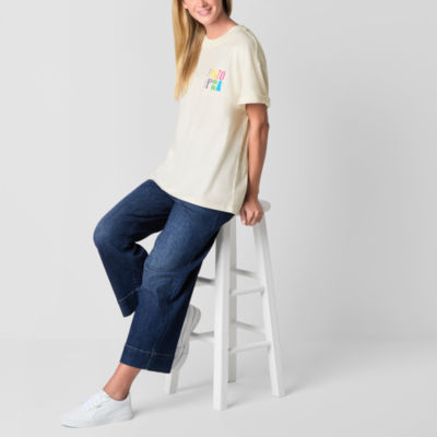 Hope & Wonder Pride Unisex 'Live Your Utopia' Boxy Fit Graphic T-Shirt