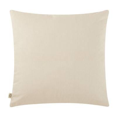 Indigo Road by Egypt Sherrod Azzo Multi-Weave Stripe 100% Cotton Square Throw Pillow