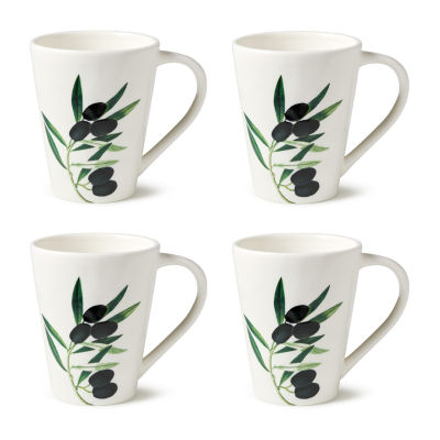 Certified International Oliva 4-pc. Coffee Mug