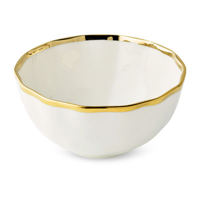 Certified International Regency Gold 4-pc. Porcelain Cereal Bowl