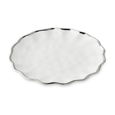 Certified International Regency Silver 4-pc. Porcelain Dinner Plate