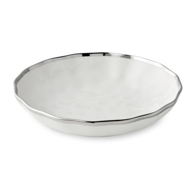 Certified International Regency Silver 4-pc. Porcelain Soup Bowl