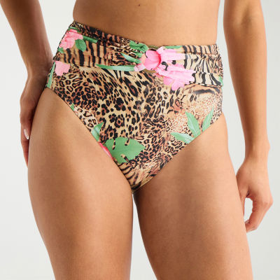 Mynah Womens Lined Bikini Swimsuit Bottom