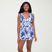 Sonnet Shores Womens Swim Dress - JCPenney