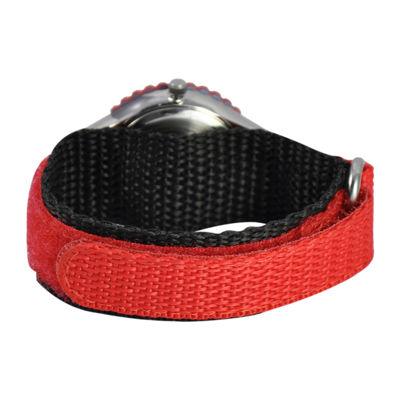 Disney Articulating Mickey Mouse Kids Time Teacher Red Watch