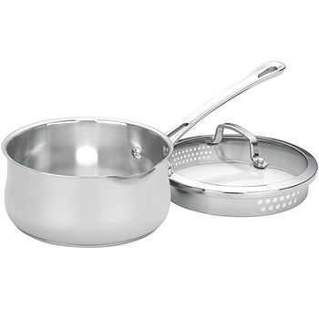 KitchenAid 2-Qt. Stainless Steel and Aluminum Saucepan with Lid