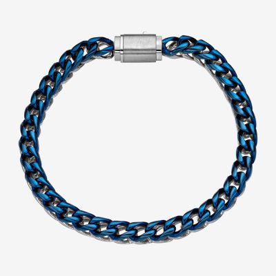 Stainless Steel 9 Inch Solid Chain Bracelet