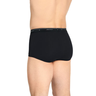 Jockey Classics Full-Rise Mens 4 Pack Briefs 9965