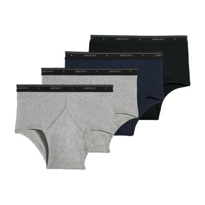 Jockey Classics Full-Rise Mens 4 Pack Briefs 9965