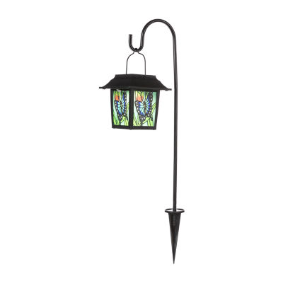 Glitzhome 30" Solar Powered Garden Stake Pathway Light