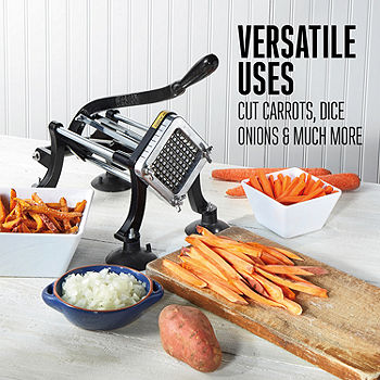 Weston Professional French Fry Cutter and Vegetable Dicer, Stainless Steel