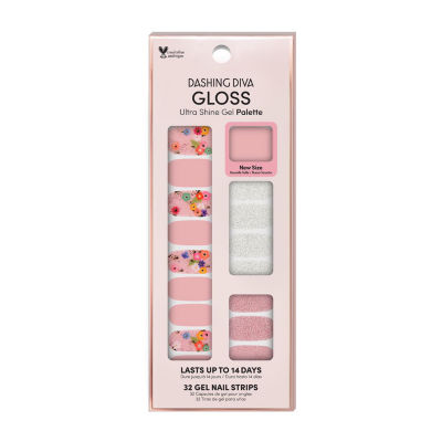 Dashing Diva Gloss Ultra Shine Gel Palette Bug Off Nail Appliques