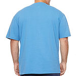 Fila Big and Tall Mens Crew Neck Short Sleeve Regular Fit Graphic T-Shirt