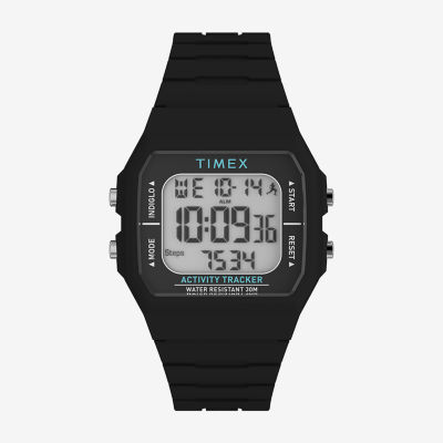 Timex Ironman Unisex Adult Black Strap Watch Tw5m55600jt