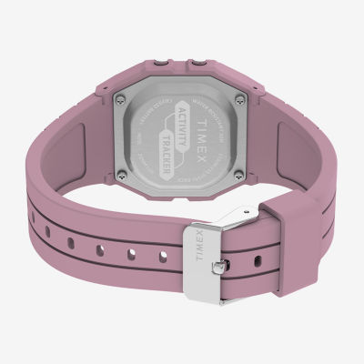 Timex Ironman Unisex Adult Pink Strap Watch Tw5m55800jt