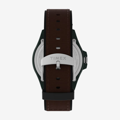 Timex Camper Mens Brown Strap Watch Tw4b26500jt