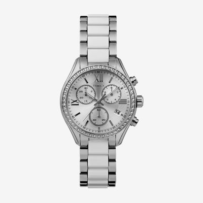 Timex Womens Silver Tone Bracelet Watch Tw2v74700ji