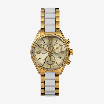 Timex Womens Two Tone Bracelet Watch Tw2v74900ji