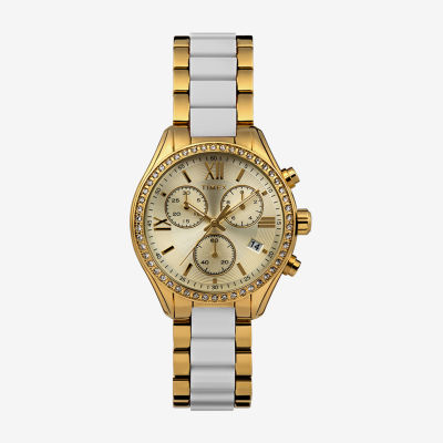 Timex two tone outlet women's watch