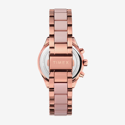 Timex Womens Rose Goldtone Bracelet Watch Tw2v75000ji