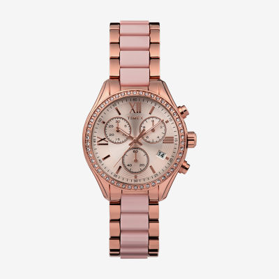 Timex ladies 2025 rose gold watches