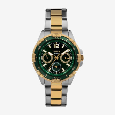 Timex Mens Two Tone Stainless Steel Bracelet Watch Tw2v78700ji