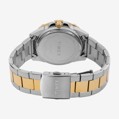 Timex Mens Two Tone Stainless Steel Bracelet Watch Tw2v78700ji