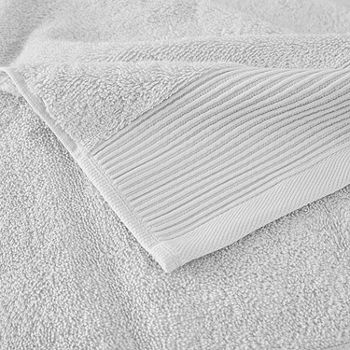 Cotton Tencel Blend Antimicrobial 6 Piece Towel Set Grey