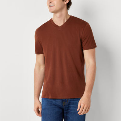 Arizona Mens V Neck Short Sleeve TShirt JCPenney