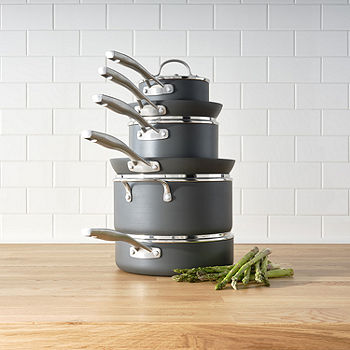 Hard Anodized 10 Pc Cookware Set