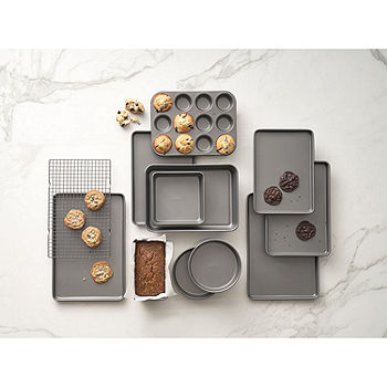 Cooks 2-pc. Non-Stick Cookie Sheet Set, Color: Gray - JCPenney