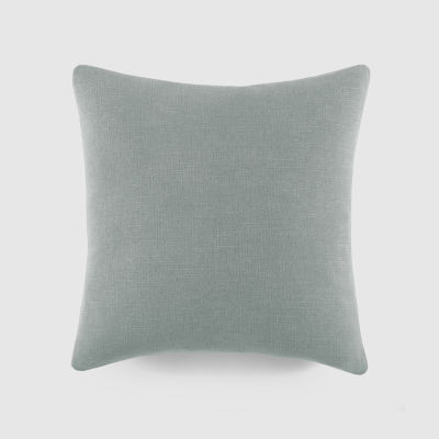 Casual Comfort Solid Cotton Square Throw Pillow