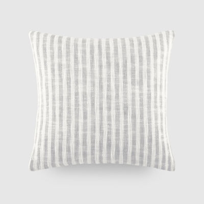 Casual Comfort Bengal Stripe Yarn Dyed Square Throw Pillow