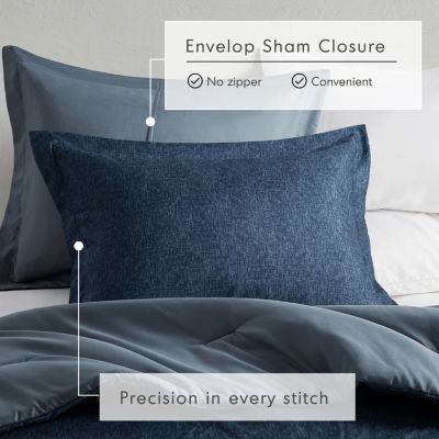 510 Design Camden Chambray Print Midweight Comforter Set