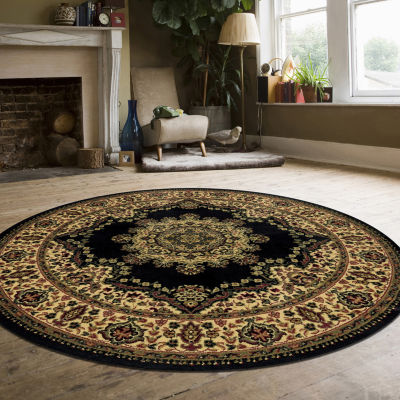 Radici Castello Cora Traditional Medallion 5"X5" Indoor Round Area Rug