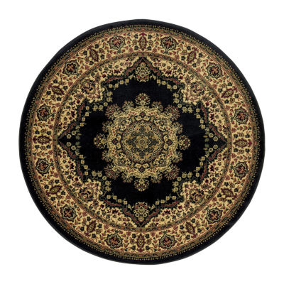 Radici Castello Cora Traditional Medallion 5"X5" Indoor Round Area Rug