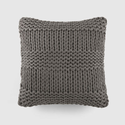Casual Comfort Chunky Knit Acrylic 2-pc. Square Throw Pillows