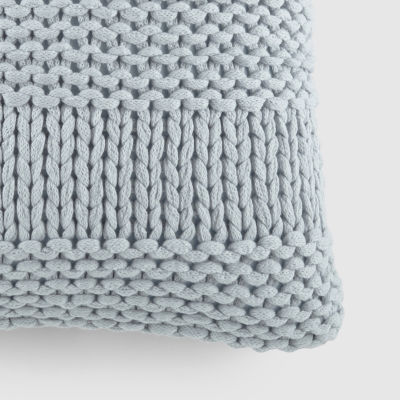 Casual Comfort Chunky Knit Acrylic 2-pc. Square Throw Pillows