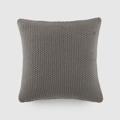 Casual Comfort Stitch Knit Acrylic Square Throw Pillow