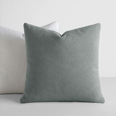 Casual Comfort Solid 2pk Square Throw Pillow