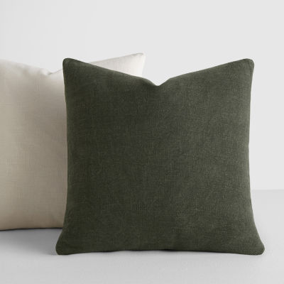 Casual Comfort Solid 2-pc. Square Throw Pillow