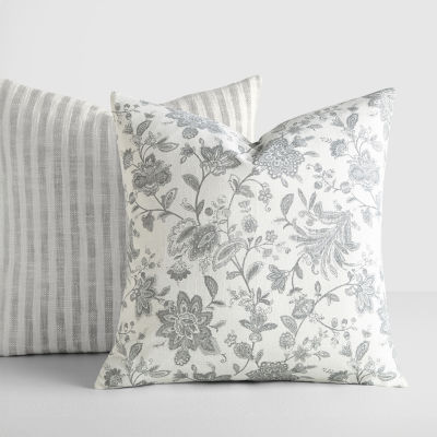 Casual Comfort Bengal Stripe Jacobean 2pk 2-pc. Square Throw Pillow